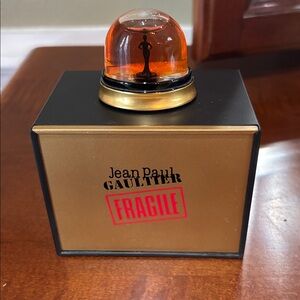 Jean Paul Gaultier Gold and Black Fragile Display